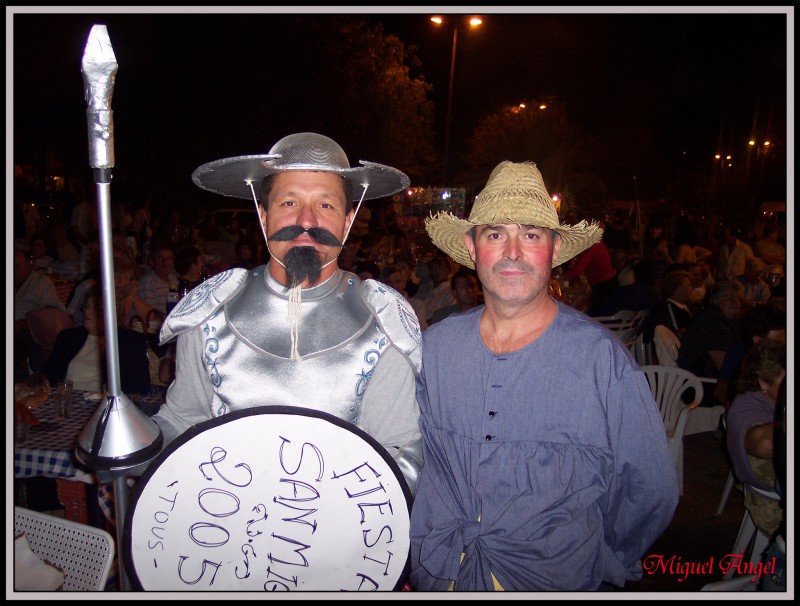 Quijote y Sancho