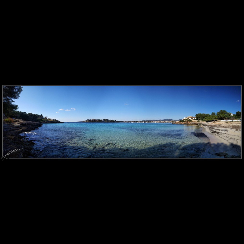 Panoramica platja de s\'Arenal