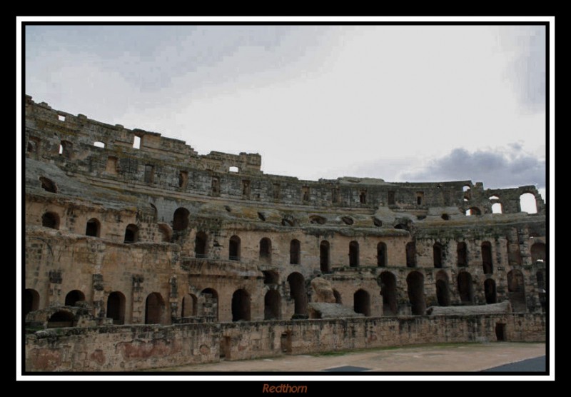 Vista del anfiteatro desde la arena