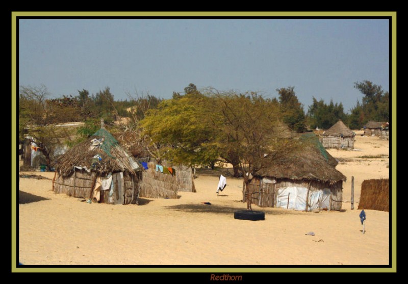 Vista de la aldea de Bonaba