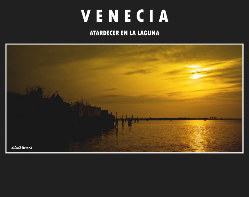 atardecer en la laguna de venecia (dedicada a tocon)