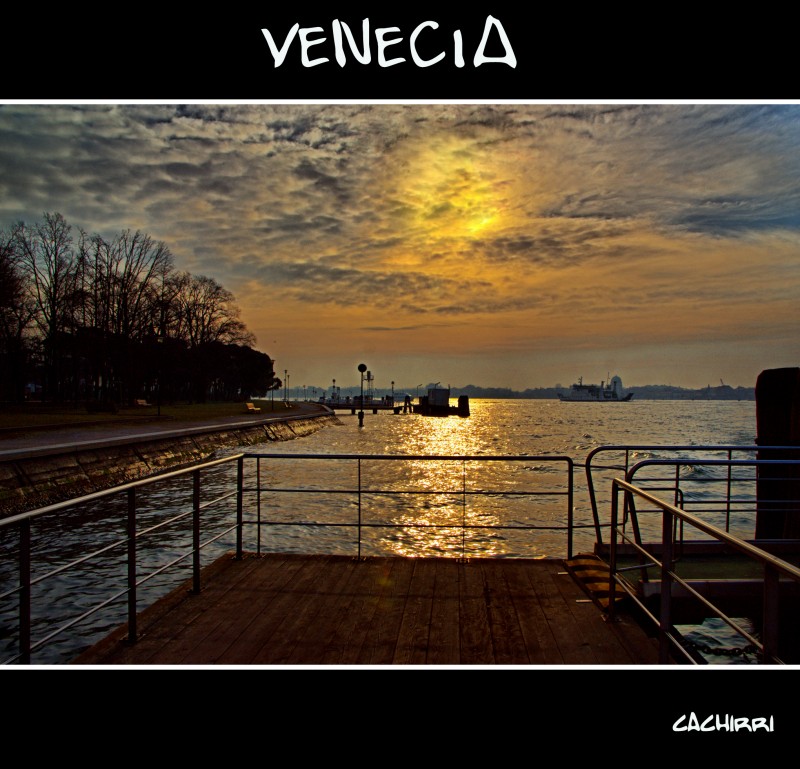 atardecer en Venecia