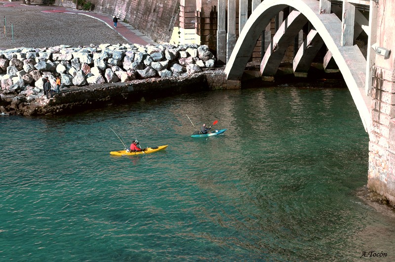 Paseo en piraguas