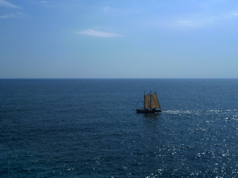 surcando la mar