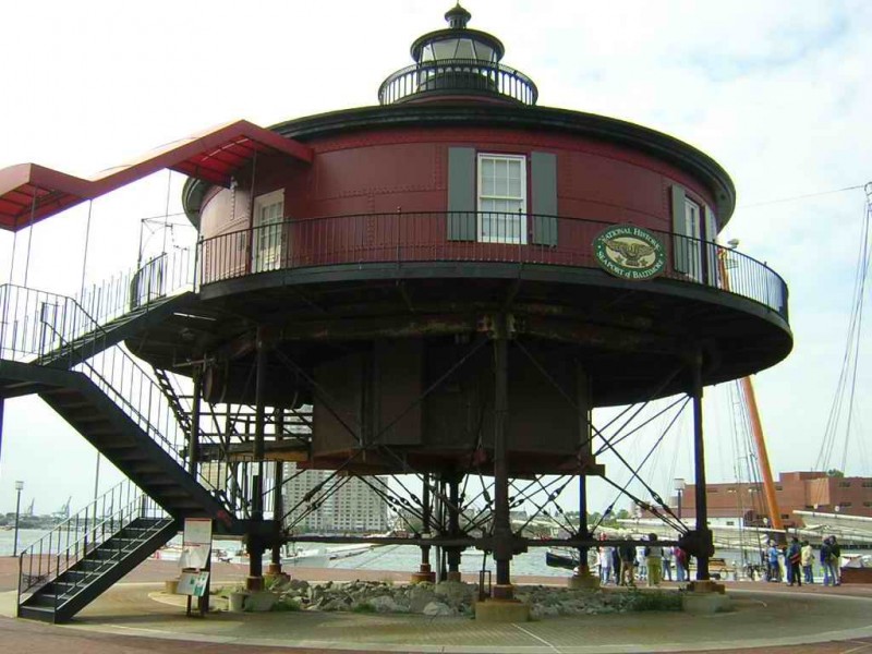 Faro del puerto de Baltimor