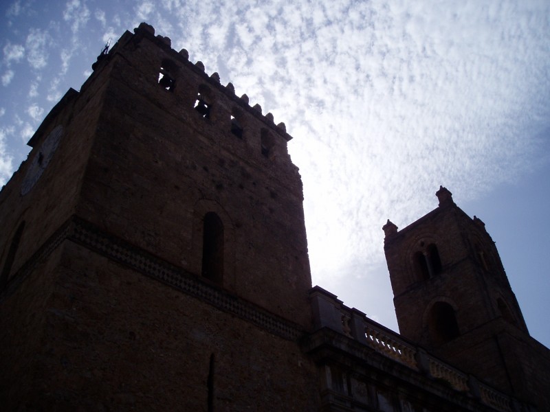 Catedral de Monreale, cara a contraluz