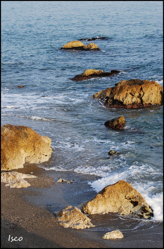 Rocas en la playa