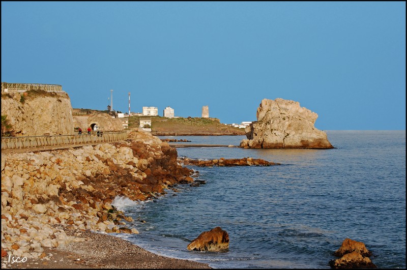 Pen del Cuervo al la luz de la tarde