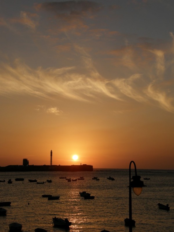 Amanecer en La Caleta