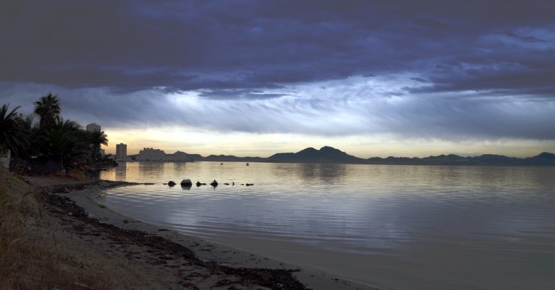 Atardecer en el Mar Menor