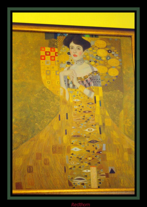 Reproduccin del cuadro de Klimt: Adele  Bloch-Bauer