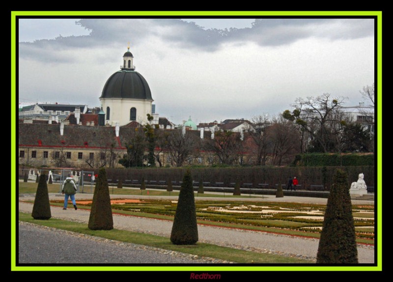 Jardines del Palacio de Belvedere