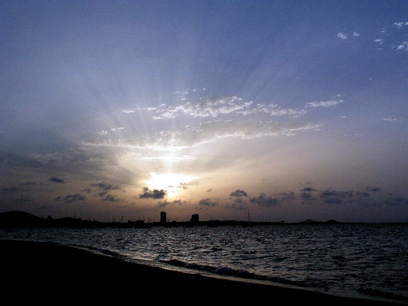 Atardecer en el Mar menor 09