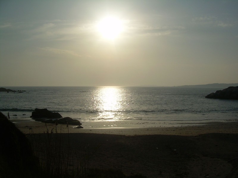 Atardecer en La Lanzada