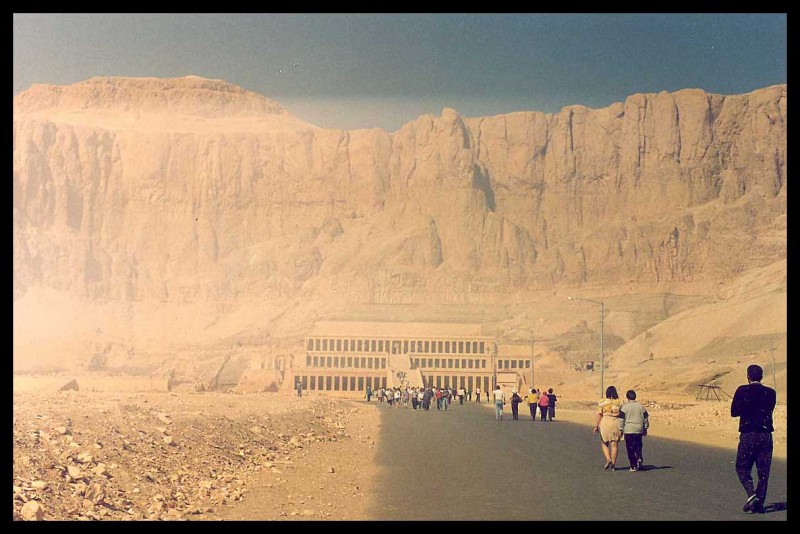 camino al templo de hatshepsut