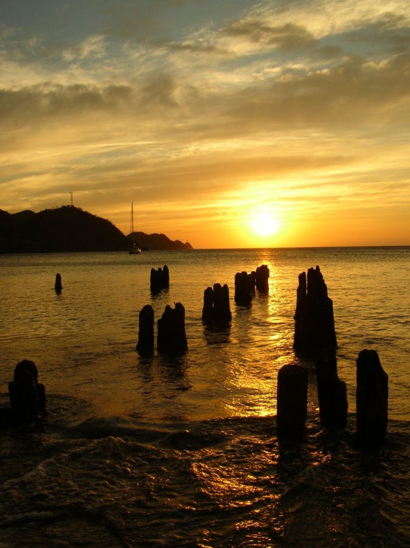 Taganga es atardecer