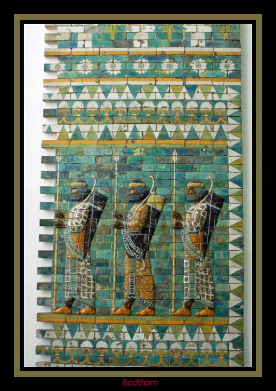 Guerreros babilonios, Museo Pergamon