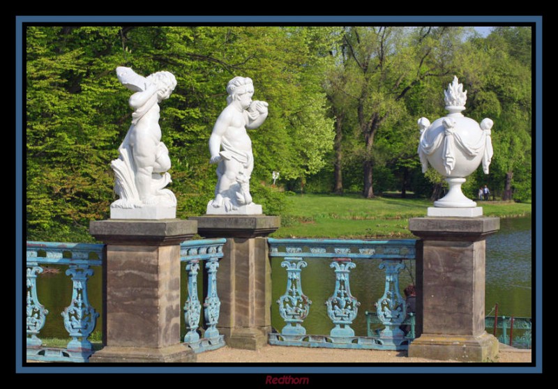 Ornamentos del jardn de Chalottenburg