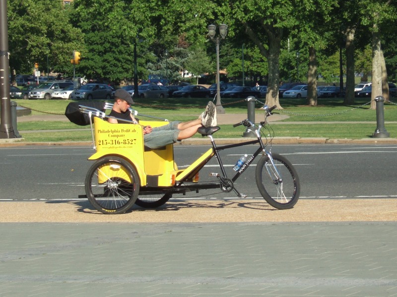 Taxi en espera.