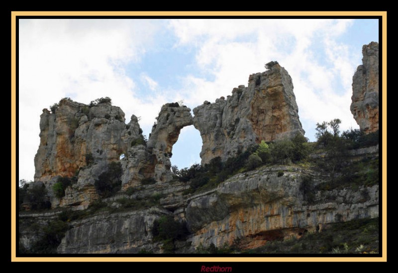 Caprichosas formas de la sierra de Orbaneja