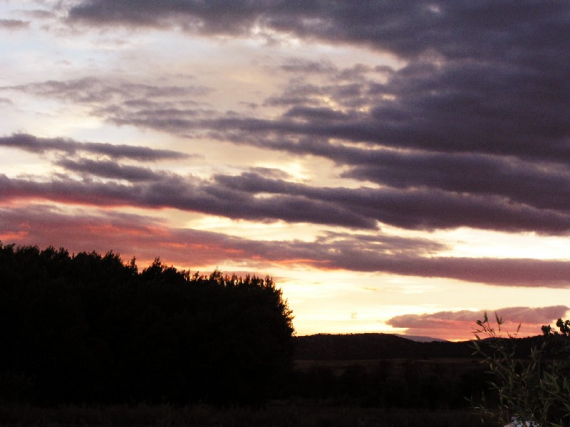 Atardecer en quijorna