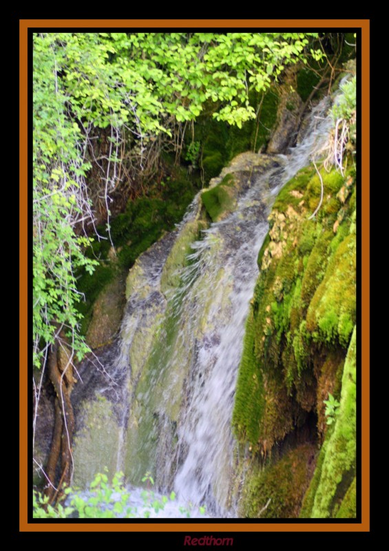 Un ramal de la cascada