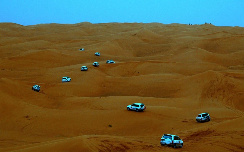 Paseo por el desierto