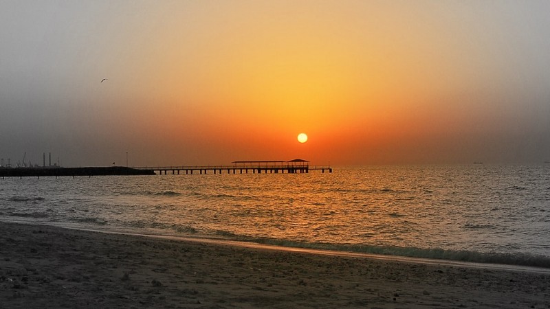 Muelle de madera.