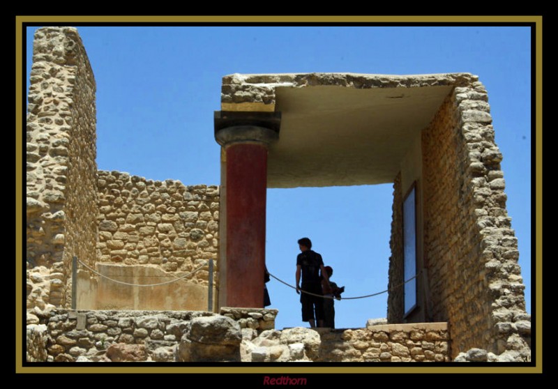 Siluetas en Knossos