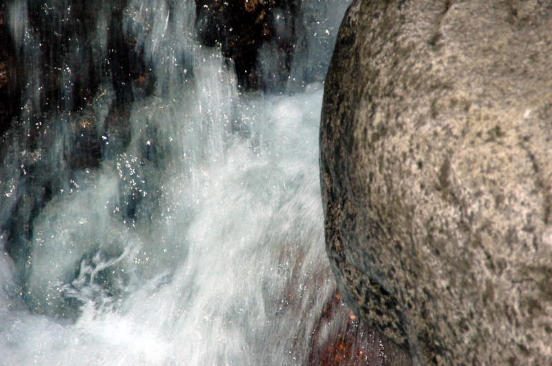 El agua se congela