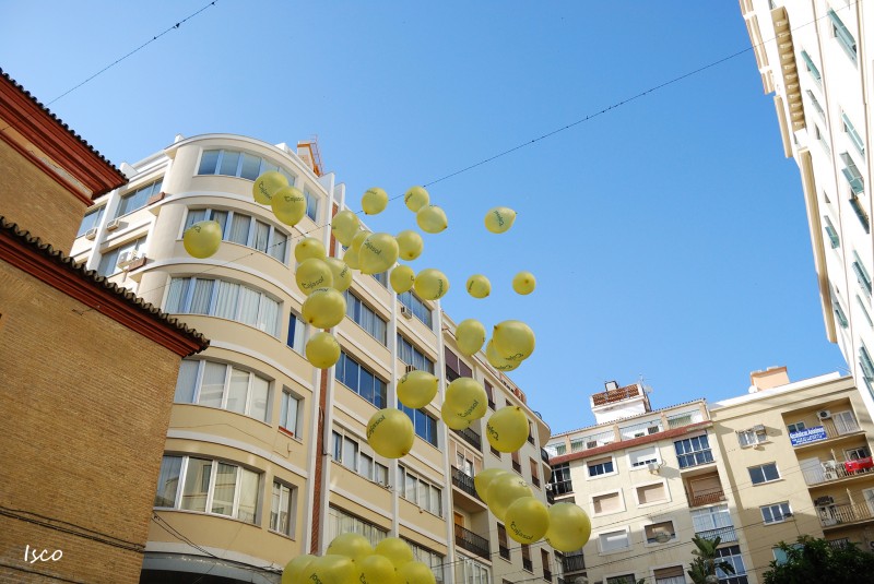 Suelta de globos