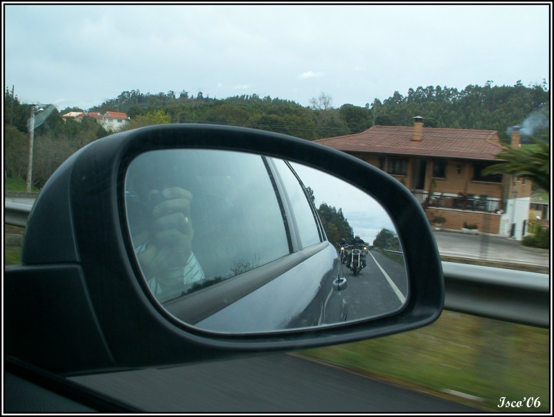 Moteros camino a LLanes