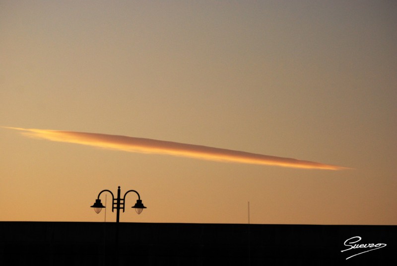 nube solita y viajera