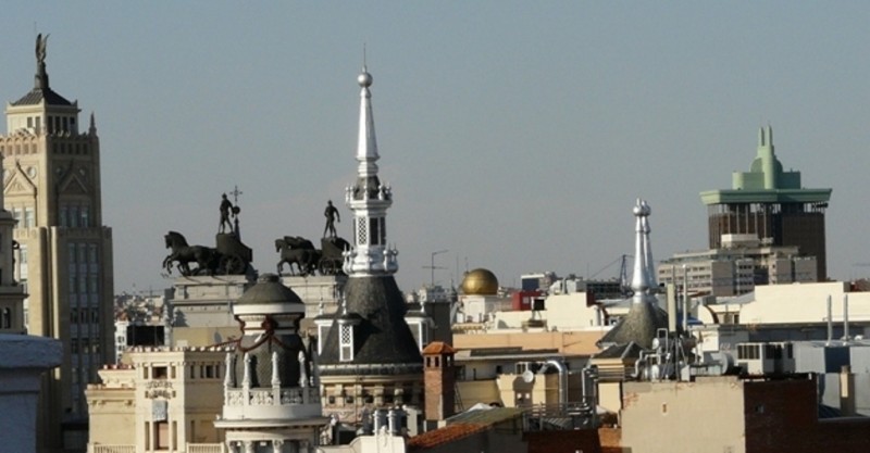 Madrid desde una terraza