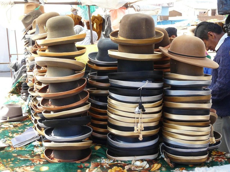 Sombreros en Puno