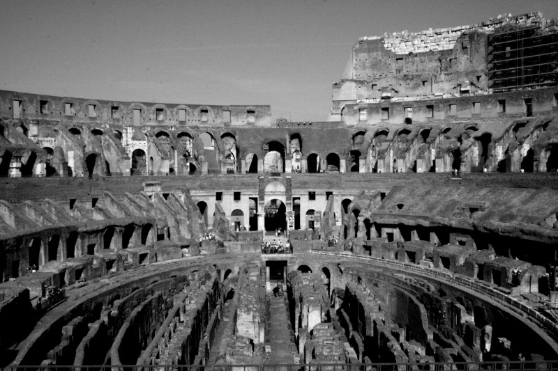 Interior del Coliseo