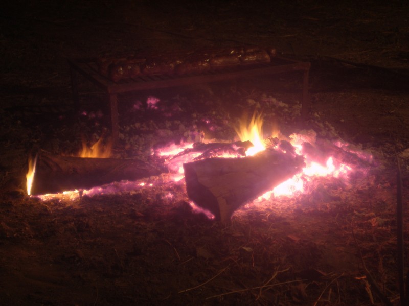 Chorizeada en el campo