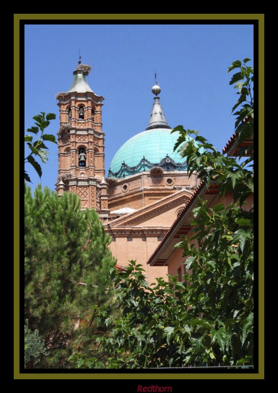 Iglesia parroquial N Sra. de la Asuncin con la torre mudejar