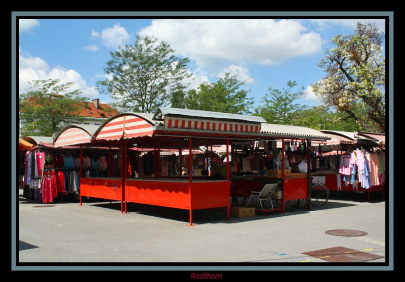 Mercadillo en Liubliana