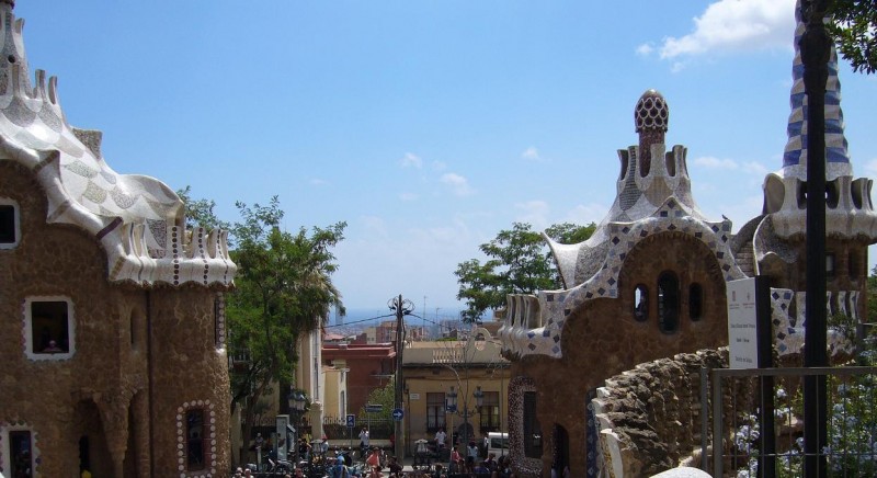 Entrada al Parque Guell