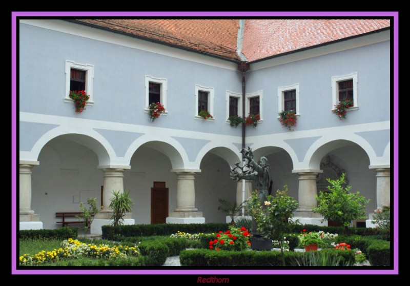 Claustro del convento de los Francsicanos