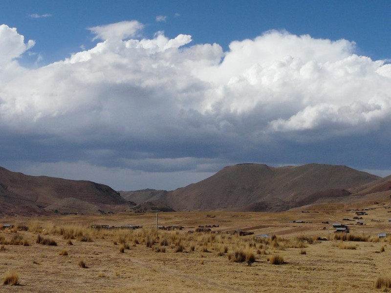 Paisaje a 3850 mts snm