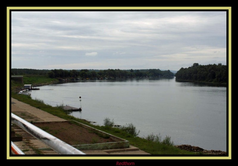 El ro Sava a su paso por Slavonski Brod