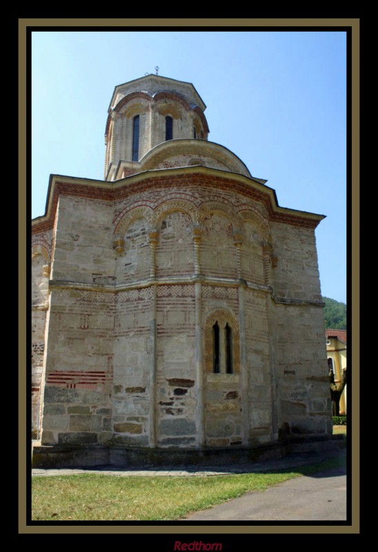 Abside y cpula monasterio de Ljubostinja