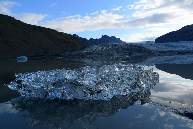 cristales de hielo