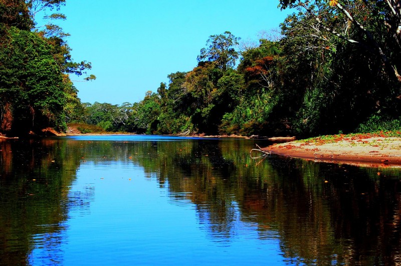 Navegando en el rio..