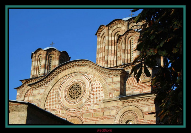 Frontal del Monasterio de Ravanica