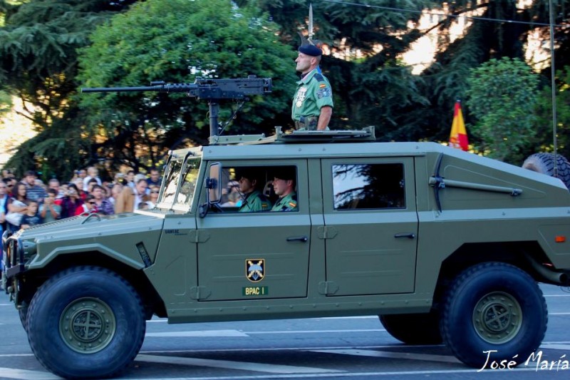 Desfile militar en Madrid