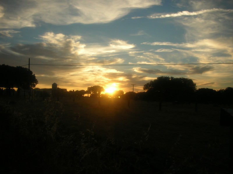 Atardecer en el Campo Charro