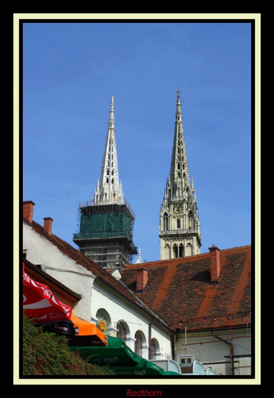 Agujas gticas de la catedral de Zagreb